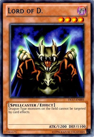 Lord of D. (Blue) (DL17-EN001) [Duelist League Promo]