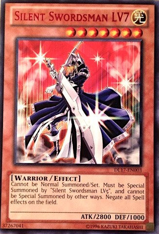 Silent Swordsman LV7 (Red) (DL17-EN003) [Duelist League Promo]
