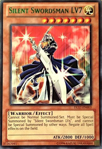Silent Swordsman LV7 (Green) (DL17-EN003) [Duelist League Promo]