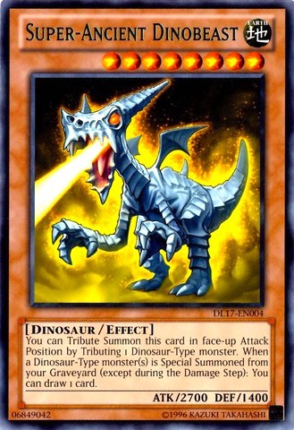 Super-Ancient Dinobeast (Green) (DL17-EN004) [Duelist League Promo]