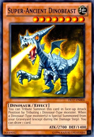 Super-Ancient Dinobeast (Purple) (DL17-EN004) [Duelist League Promo]