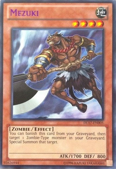 Mezuki (Purple) (DL17-EN005) [Duelist League Promo]