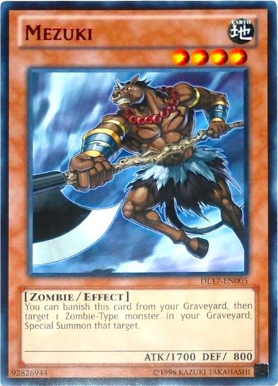 Mezuki (Red) (DL17-EN005) [Duelist League Promo]