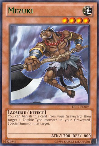Mezuki (Green) (DL17-EN005) [Duelist League Promo]