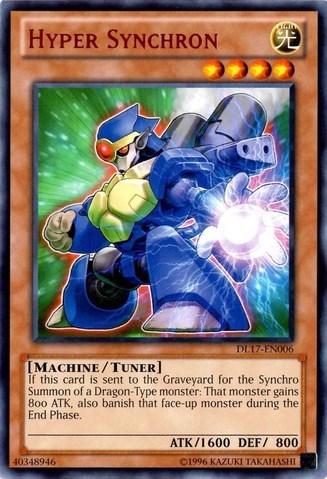 Hyper Synchron (Red) (DL17-EN006) [Duelist League Promo]
