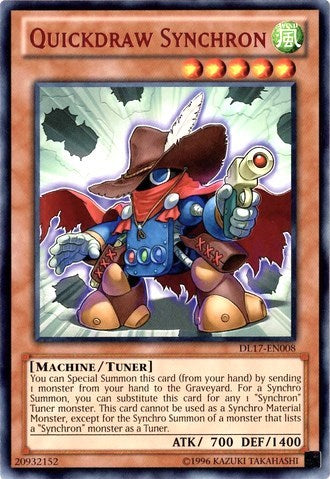 Quickdraw Synchron (Red) (DL17-EN008) [Duelist League Promo]
