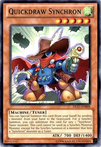 Quickdraw Synchron (Green) (DL17-EN008) [Duelist League Promo]