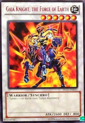 Gaia Knight, the Force of Earth (Red) (DL17-EN011) [Duelist League Promo]