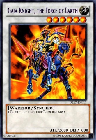 Gaia Knight, the Force of Earth (Purple) (DL17-EN011) [Duelist League Promo]
