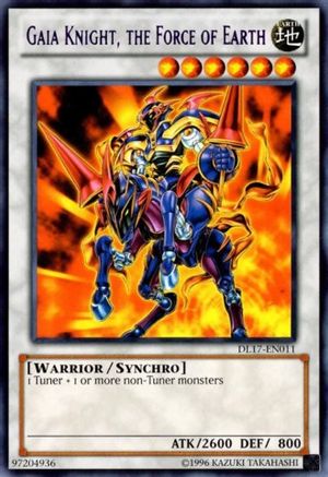 Gaia Knight, the Force of Earth (Purple) (DL17-EN011) - Duelist League Promo Unlimited