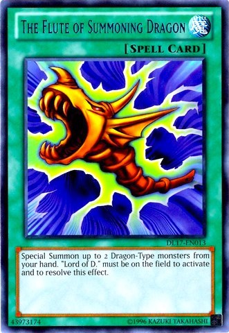The Flute of Summoning Dragon (Blue) (DL17-EN013) [Duelist League Promo]