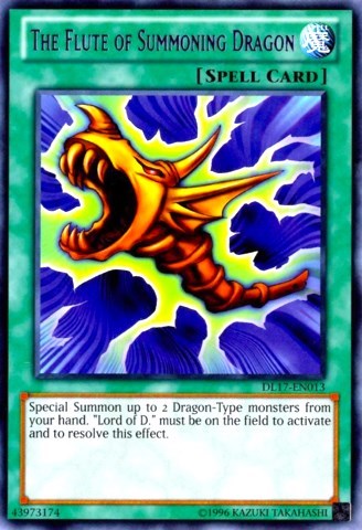The Flute of Summoning Dragon (Purple) (DL17-EN013) [Duelist League Promo]