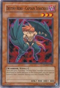 Destiny Hero - Captain Tenacious (DR04-EN182) [Dark Revelation Volume 4]