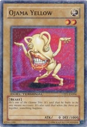 Ojama Yellow (DTP1-EN004) - Duel Terminal - Preview Limited