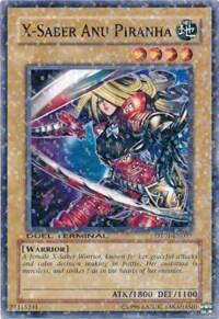 X-Saber Anu Piranha (DT01-EN073) [Duel Terminal 1]