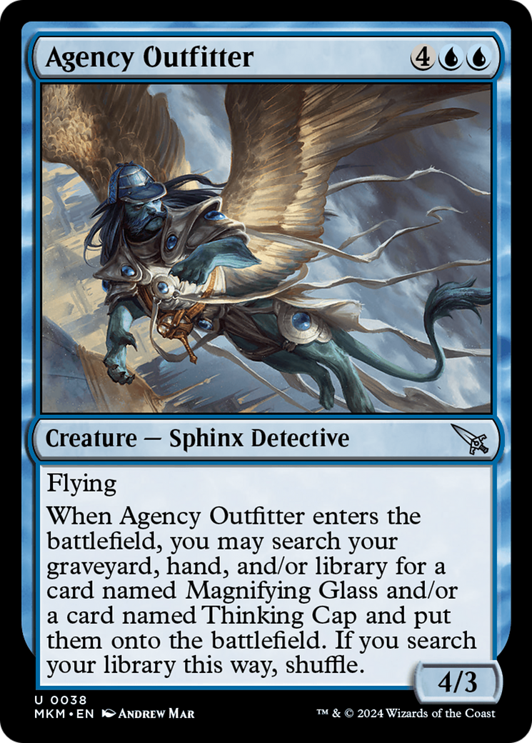 Agency Outfitter (MKM-038) - Murders at Karlov Manor Foil