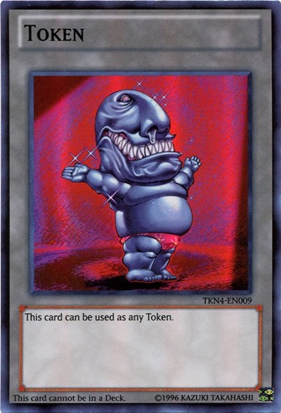 Token: Ojama (Black) (TKN4-EN009) [Yu-Gi-Oh! Tokens]