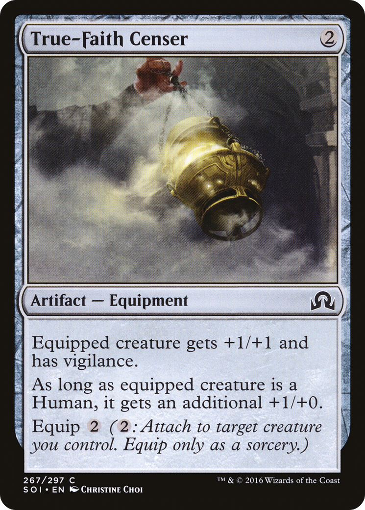 True-Faith Censer (SOI-267) - Shadows over Innistrad Foil