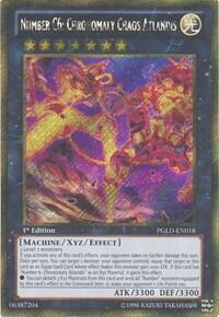 Number C6: Chronomaly Chaos Atlandis (PGLD-EN018) [Premium Gold]