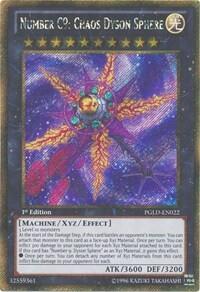 Number C9: Chaos Dyson Sphere (PGLD-EN022) [Premium Gold]