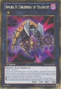 Number 31: Embodiment of Punishment (PGLD-EN024) [Premium Gold]