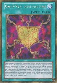 Rank-Up-Magic Argent Chaos Force (PGLD-EN027) [Premium Gold]