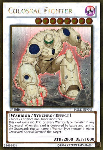 Colossal Fighter (PGLD-EN043) [Premium Gold]