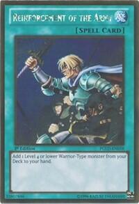 Reinforcement of the Army (PGLD-EN058) [Premium Gold]