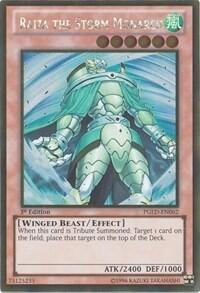 Raiza the Storm Monarch (PGLD-EN062) [Premium Gold]