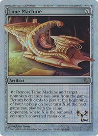 Time Machine (Alternate Foil) (128) [Unhinged]