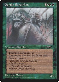 Gorilla Berserkers (Closed Mouth) (76) [Alliances]
