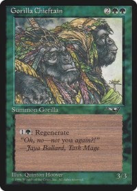 Gorilla Chieftain (2 Gorillas) (78) [Alliances]