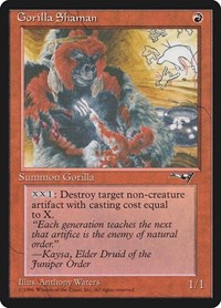 Gorilla Shaman (Holding Baby) (107) [Alliances]