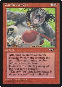 Gorilla War Cry (Red Club) (109) [Alliances]