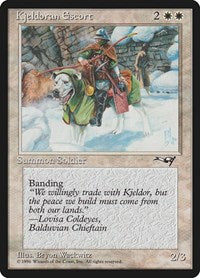 Kjeldoran Escort (Green Blanketed Dog) (134) [Alliances]