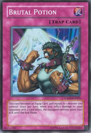 Brutal Potion (GX05-EN003) - Yu-Gi-Oh! GX Tag Force Evolution Promo Unlimited