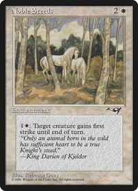 Noble Steeds (Trees in Forefront) (141) [Alliances]