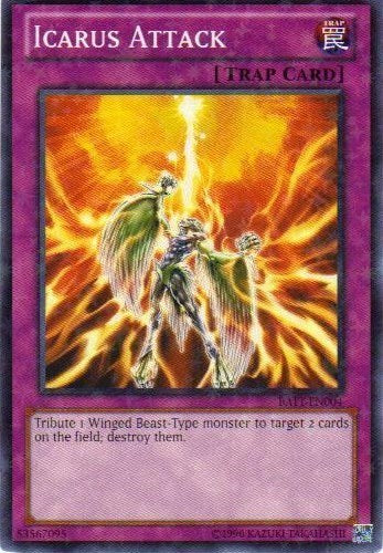 Icarus Attack (Starfoil) (BATT-EN004) [Battle Pack Tournament Prize Cards]
