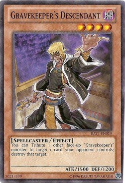 Gravekeeper's Descendant (Starfoil) (BATT-EN010) [Battle Pack Tournament Prize Cards]