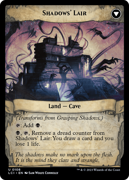 Grasping Shadows (LCI-108) - The Lost Caverns of Ixalan