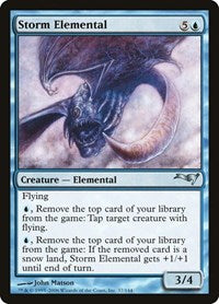 Storm Elemental (37) [Coldsnap Theme Deck Reprints]