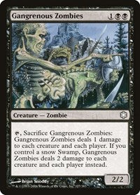 Gangrenous Zombies (127) [Coldsnap Theme Deck Reprints]
