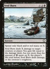 Soul Burn (161) [Coldsnap Theme Deck Reprints]