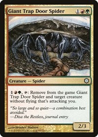 Giant Trap Door Spider (293) [Coldsnap Theme Deck Reprints]