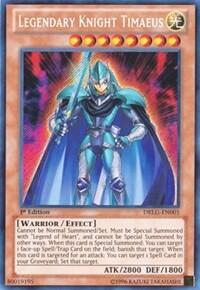Legendary Knight Timaeus (DRLG-EN001) [Dragons of Legend]