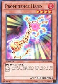 Prominence Hand (DRLG-EN048) [Dragons of Legend]