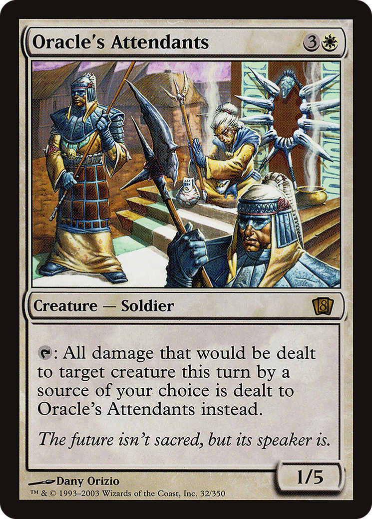 Oracle's Attendants (8ED-32★) - 8th Edition Foil