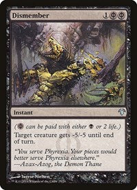 Dismember (25) [Magic Modern Event Deck]
