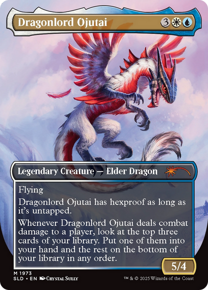 Dragonlord Ojutai (SLD-1973) - Secret Lair Drop (Borderless)
