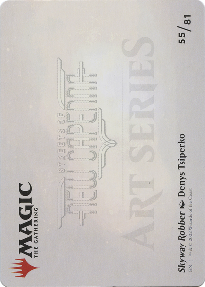 Skyway Robber // Skyway Robber (ASNC-055) - New Capenna Art Series (Borderless) Foil